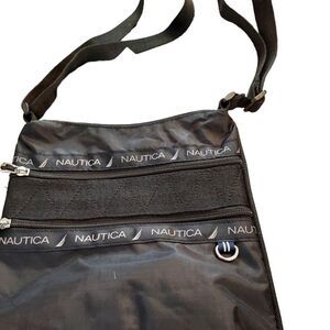 -New  NAUTICA Water Resistant  cross body purse  New
